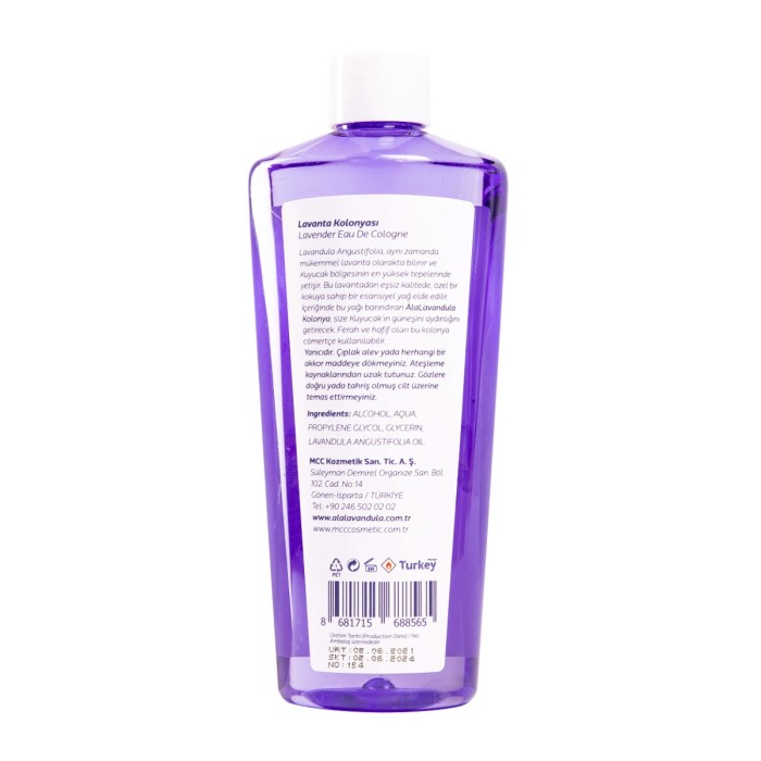 Lavanta Kolonyası 250 ML